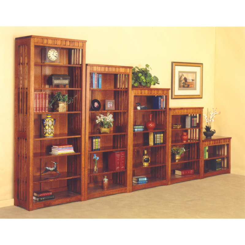 Bibliothèque en chêne massif - qualité héritage avec finition en 7 étapes pour un style durable