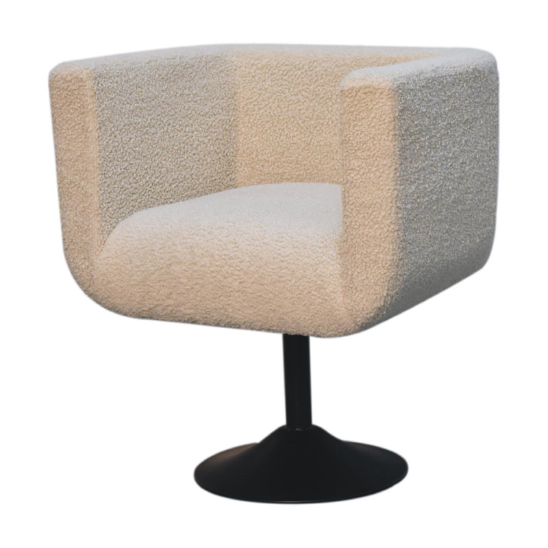 Anarsija Upholstered Swivel Armchair