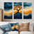 White Floater Framed Canvas