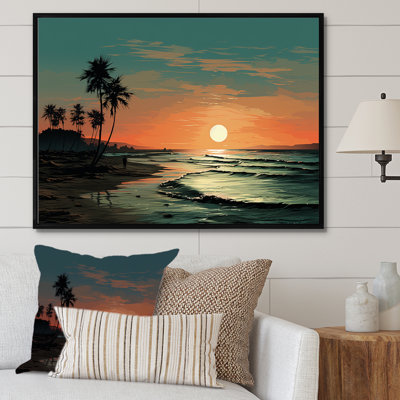 Sarcelle, escapade tropicale, coucher de soleil et tranquillité