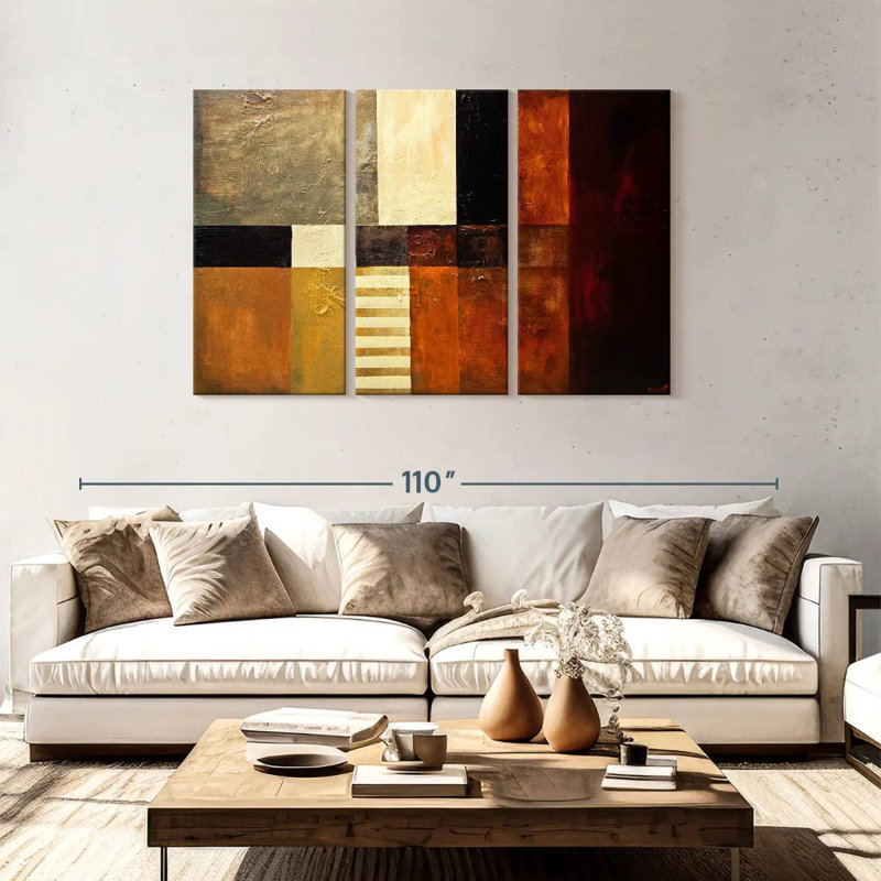 Avery Geometric Elegance I, 48" H x 74" W