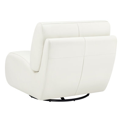 Fauteuil d'appoint pivotant rembourré Nita