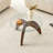 Creative claw-style triangular-leg round coffee table
