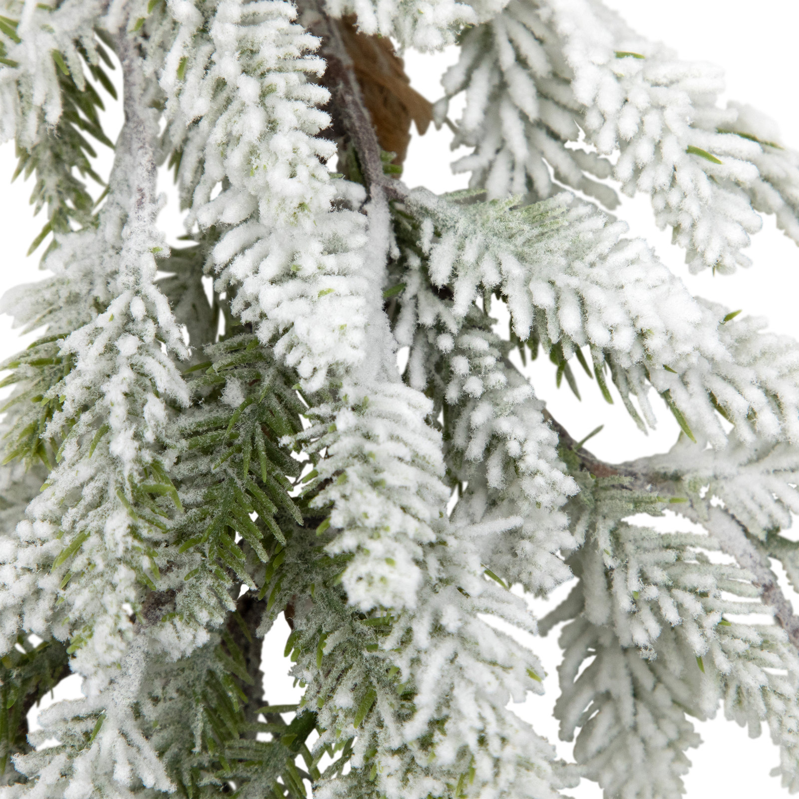 17" Frosted Pine Wreath
