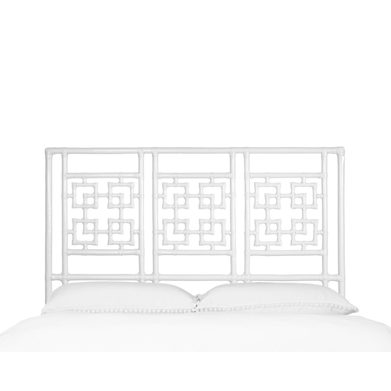 Palm Springs Low Profile Standard Bed, Queen, White