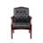 Leather Reception Guest Chairs W/Padded Seat and Arms Ergonomic Mid-Back Office Executive Side Chair for Meeting Waiting Room Conference Office Guest Chairs-477030387
