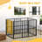 31.5'' H Metal Exercise Pen With Door
