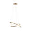 Harmon 2 - Light Gold LED Geometric Pendant