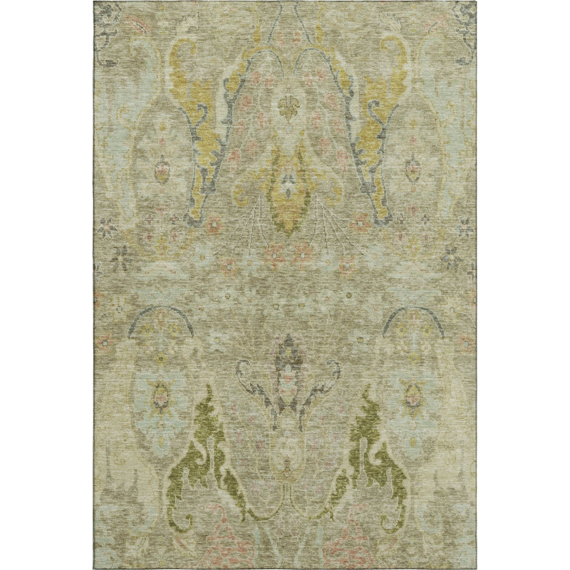 Premium Machine Washable Mayfield AMF1932 Modern Rug, Rectangle 10' x 14'
