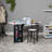 Sewing Table with Swingout Storage Panel-108201507
