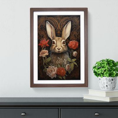 Hare Renaissance No.2 - Framed Print