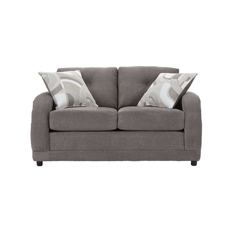 Causeuse rembourrée Hughes Furniture 23600, Croiseur fossile