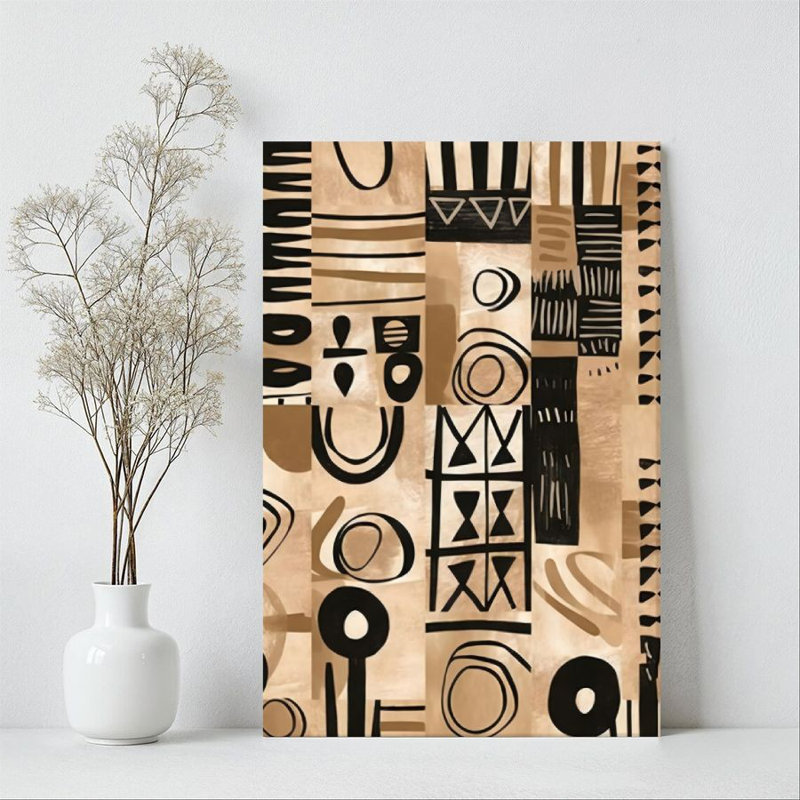 Impression sur toile encadrée 1Pc