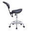 Chaise avec tabouret et dossier pivotant