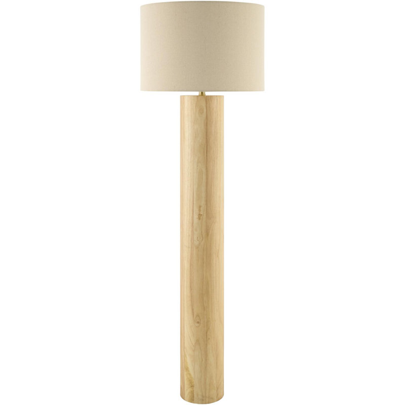 Lampe sur pied Satie Natureza, Beige