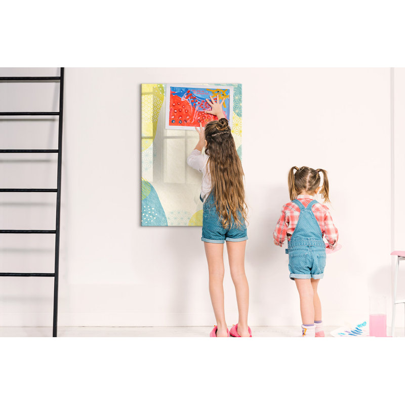 Magnetic Glass Photo Memo Board