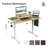 STARY Electric Standing Desk Adjustable Height Sit Stand Home Office Desk With Splice Board-1762227946-1762227940