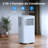 3 In 1 Portable Air Conditioner with LED Display Screen, 24H Timer, Remote Control-114247466