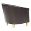 Brummett Faux Leather Barrel Chair-23792807