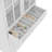 Mithusa 5 Shelves Kitchen Pantry Dining Cabinet With 2 Drawers