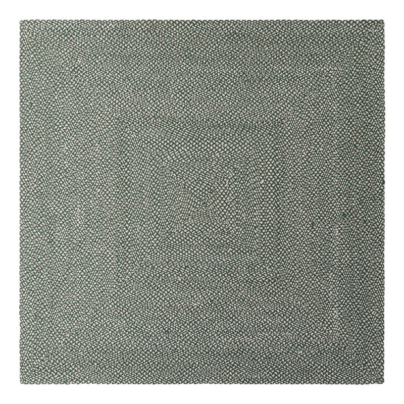 Tweed Braided Jute Rug, Square 7'10"