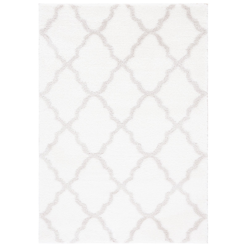 Danesh Tahoe Shag Performance Geometric Rug, Square 6'7"