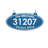 Personalized Post Mounted Mailbox with Address Plate-70764042