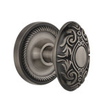 Rope Rosette with Victorian Door Knob