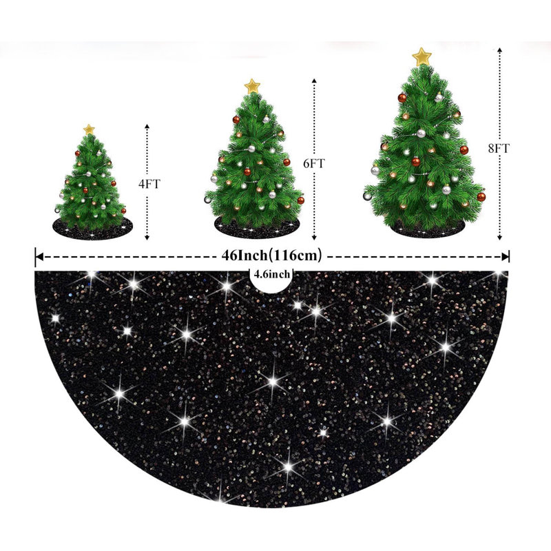Tree Skirt, Black