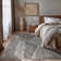 Contemporary Distressed Geometric Area Rug