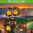 6.18'' Solar Powered Integrated LED Cylinder Lantern-114312591