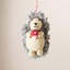 Felted Woodland Animal Ornament - Henry Hedgehog