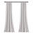 Cotton Blend Semi Sheer Curtain Pair-71502492-71502488