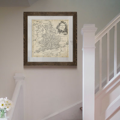 " Map Of England & Wales "