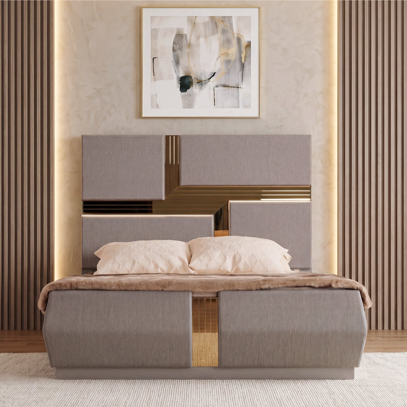 Frum Signature Platform Bed, King