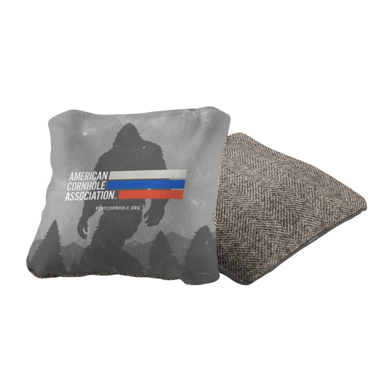 Sac de cornhole ACA Retro Stripes Sasquatch ACA, Gris