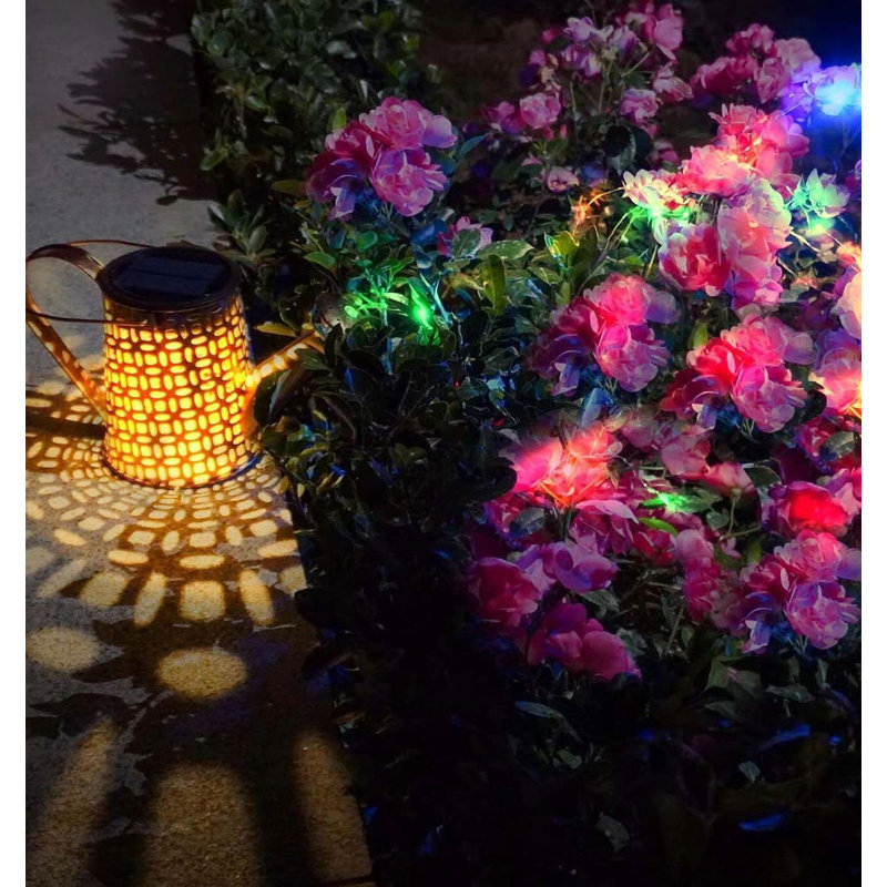 11.8'' Solar String Lights, Multicolor