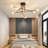 Amarya 8 - Light Iron Dimmable Sputnik Sphere Chandelier