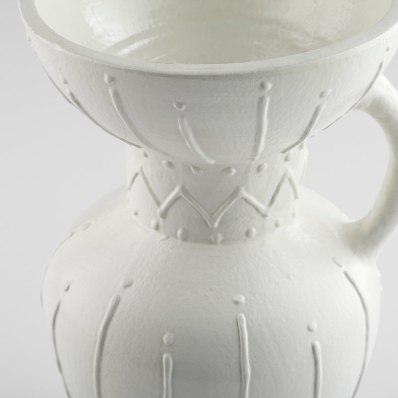 Vase de table Ravine, H 16 po x l 11,25 po x P 10 po