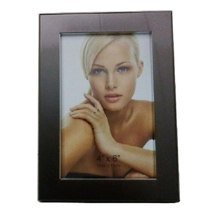 Litwin Metal Matte Picture Frame, 4" x 6", Brown