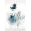 Contemplative Beauty Watercolor Line Art - Art mural sur toile tendue-839411200