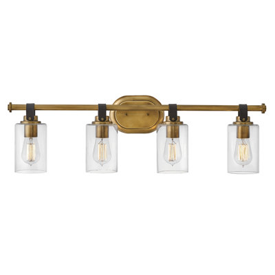Luminaire de meuble-lavabo à intensité variable à 4 lumières April 4