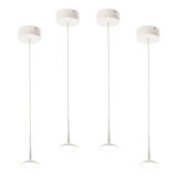  Luminaire suspendu conique 1 lumière DEL 1 lumière
