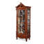 Vitrines en bois massif marron et verre