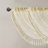 Diamond Sheer Embroidered Waterfall Valance Grey 38X46"-114486886