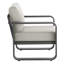Fauteuil club d'extérieur en aluminium avec coussins-1176461684
