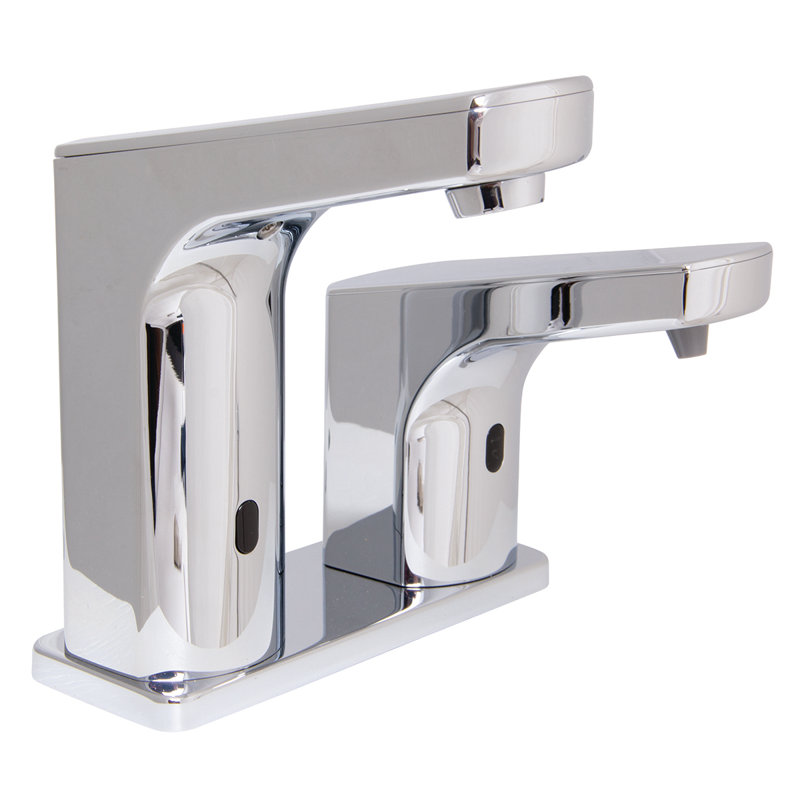 Low Arc Sensor Centerset Bathroom Faucet