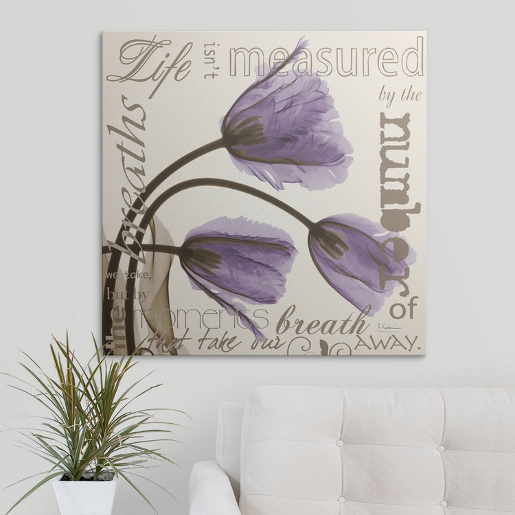 "Manigault" Life Tulip X-Ray par Kiranjit, reproduction de photo, H 24 po x l 24 po x P 1,5 po, Toile
