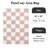 Celi Modern Checkered Shag Area Rug With Non-Slip Backing-544469205-567714515