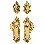 Nostalgic Warehouse Victorian Entry Set with Victorian Knob